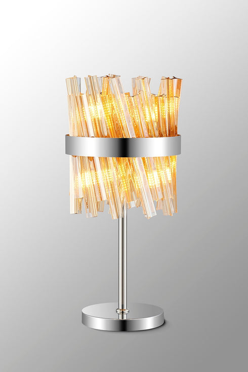 Kade Table Lamp 6 Light - Polished Nickel
